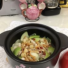 干贝虾米芥菜煲