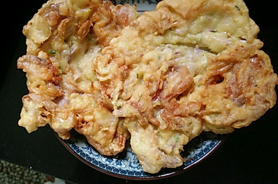 木槿花鸡蛋煎饼