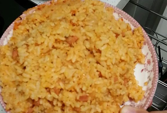 泡菜炒米