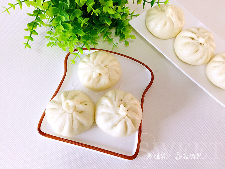 香菇肉包的做法