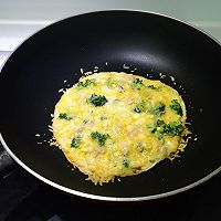 青醬玉米花椰菜雞腿脆皮披薩的做法图解5