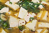 荠菜豆腐汤的做法