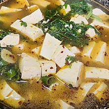 荠菜豆腐汤