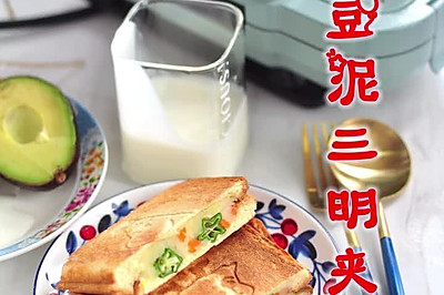 土豆泥三明夹