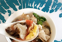 鲜香紫菜柿子疙瘩汤#急速早餐#的做法