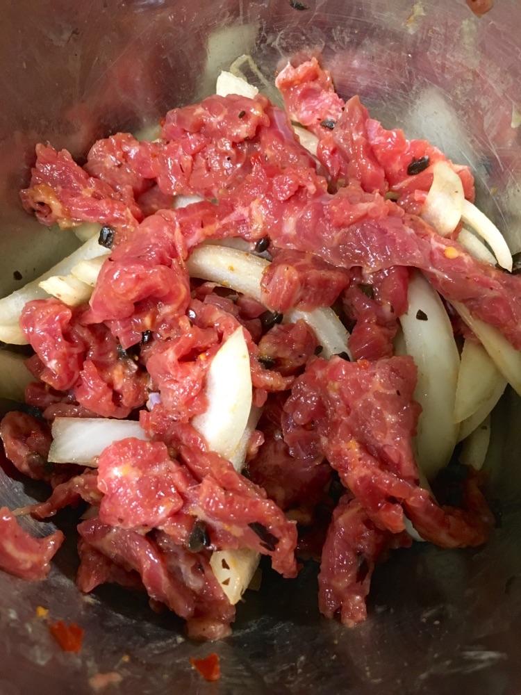 香辣豆豉牛肉饭#松下饭煲年味#的做法图解5
