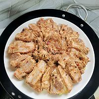 蒜香南瓜蒸排骨的做法图解10