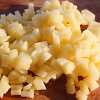 宝宝辅食:苹果燕麦羹的做法图解2