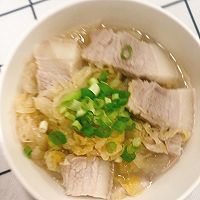 东北特色五花肉炖酸菜的做法图解8