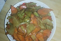 莴笋炒胡萝卜的做法