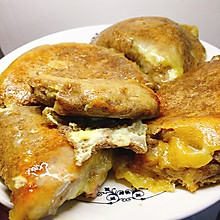 榴莲芝士煎饼