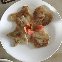 粘玉米煎饼
