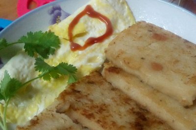 冬日的礼物……萝卜糕