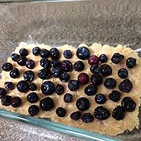 蓝莓黄油饼blueberry shortbread bars的做法图解5