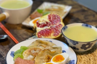 煎饺早餐
