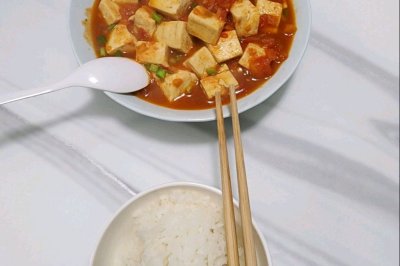 西红柿炖豆腐