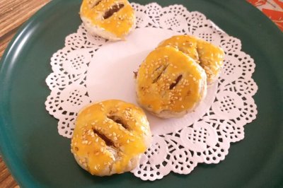 简易版红豆酥附红豆沙做法