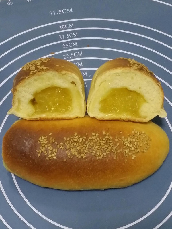 菠萝酱面包（面包机加烤箱版）