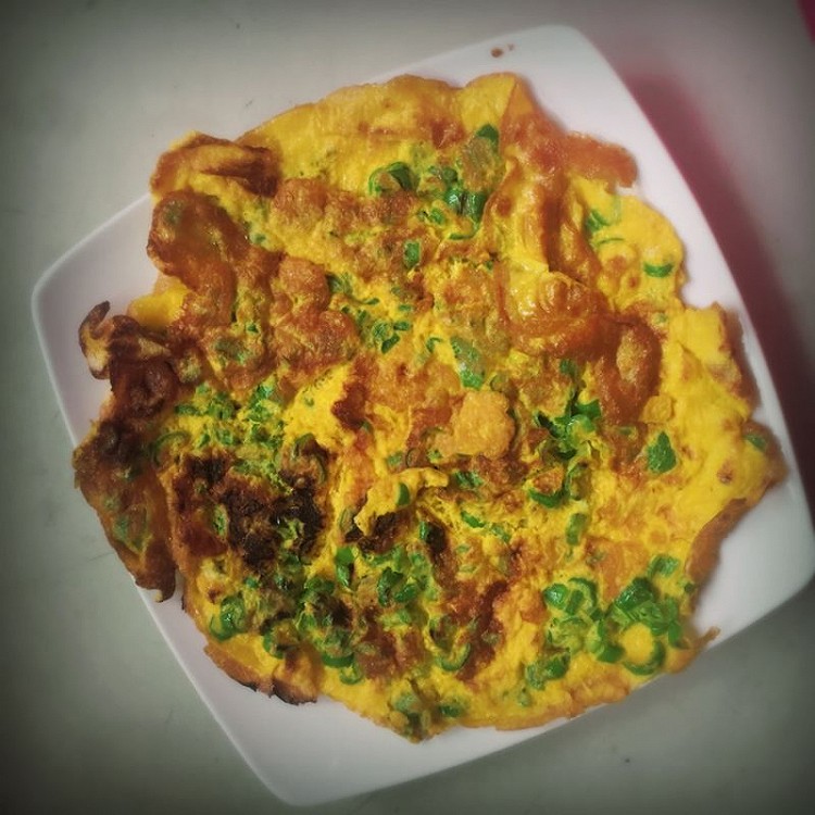 青椒鸡蛋饼的做法