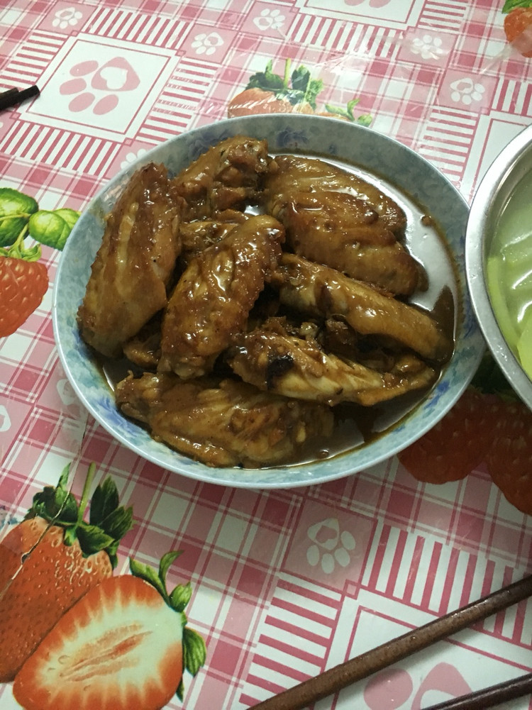 酱油焖鸡中翅的做法