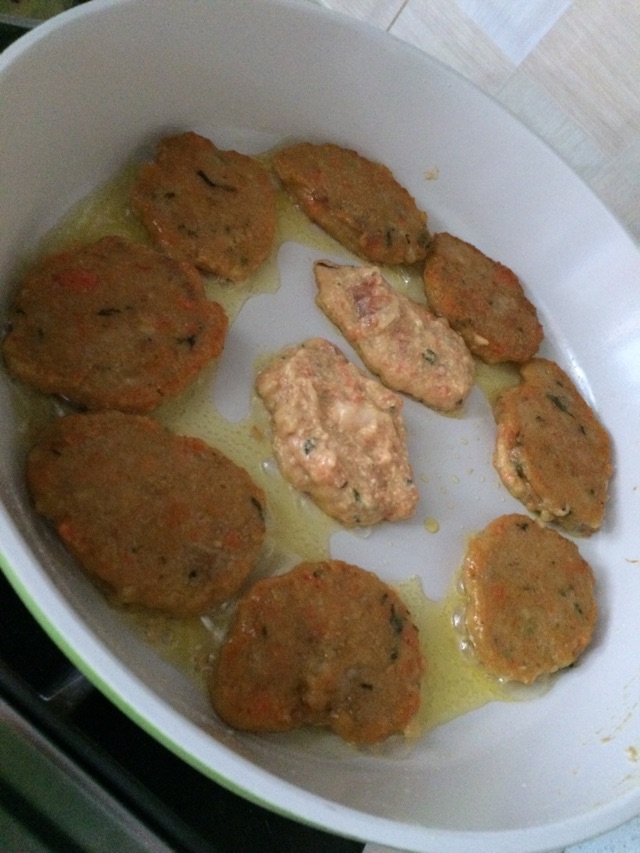 煎虾饼的做法图解6