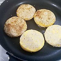 南瓜豆沙饼的做法图解11