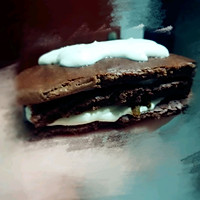 装作自己是拿破仑的巧克力夹心蛋糕的做法图解7