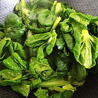 葱油虾干乌塌菜的做法图解5