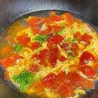 #金龙鱼橄调-橄想橄做#西红柿蛋花汤的做法图解5