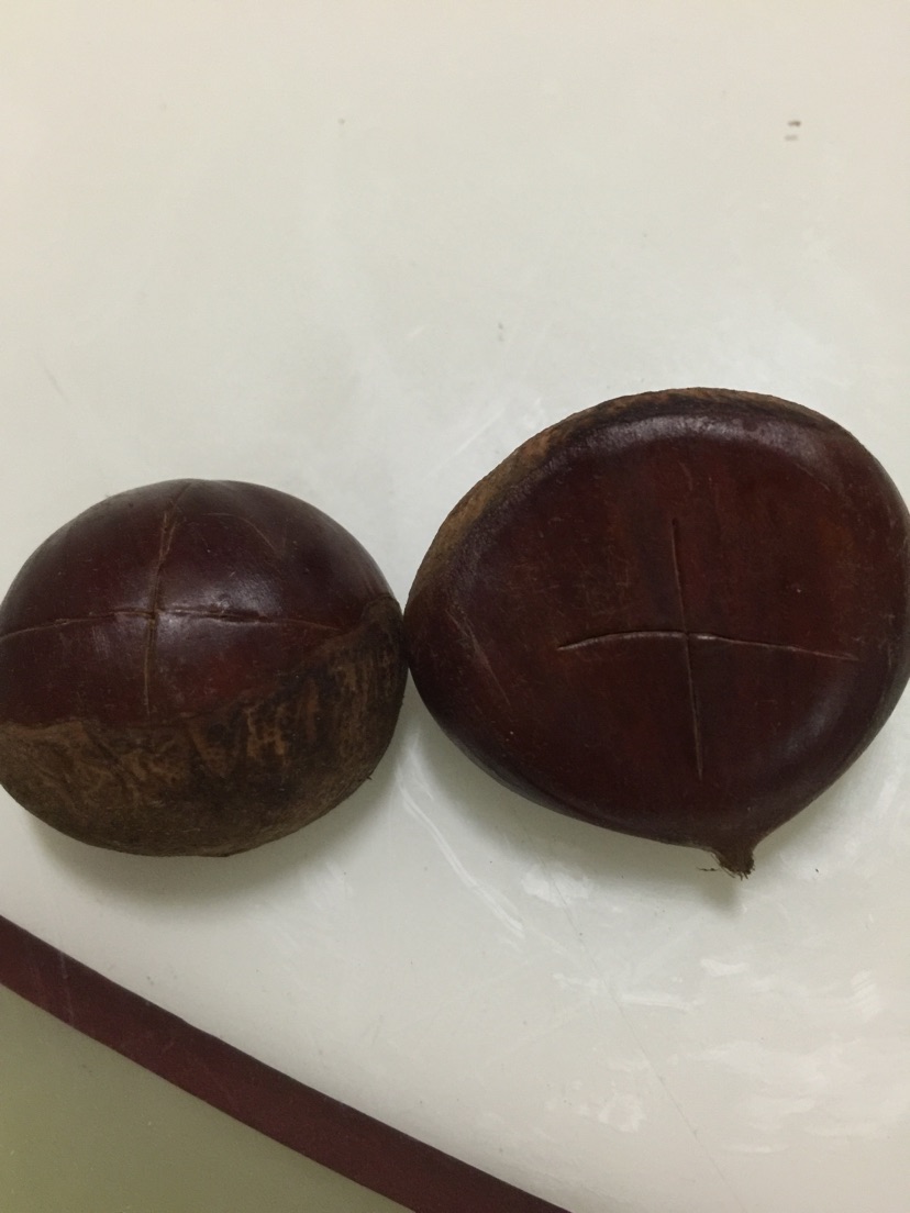 烤栗子（超级简单）的做法图解1