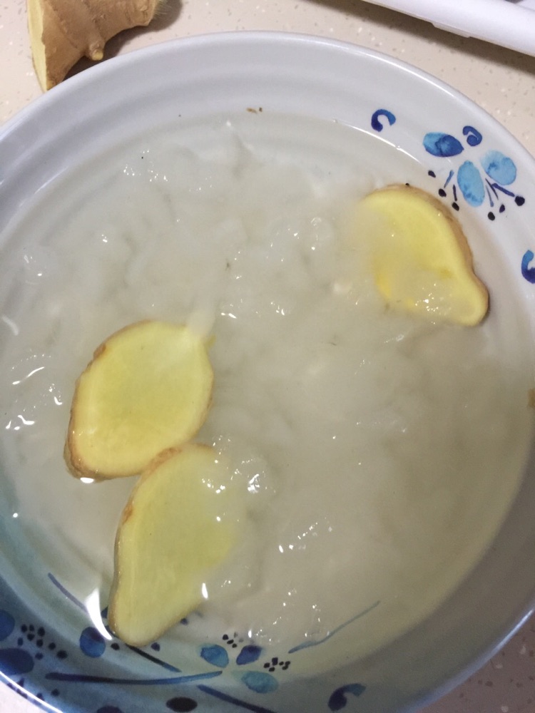 木瓜炖雪蛤的做法图解2
