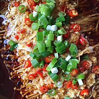 蒜蓉金针菇的做法图解4