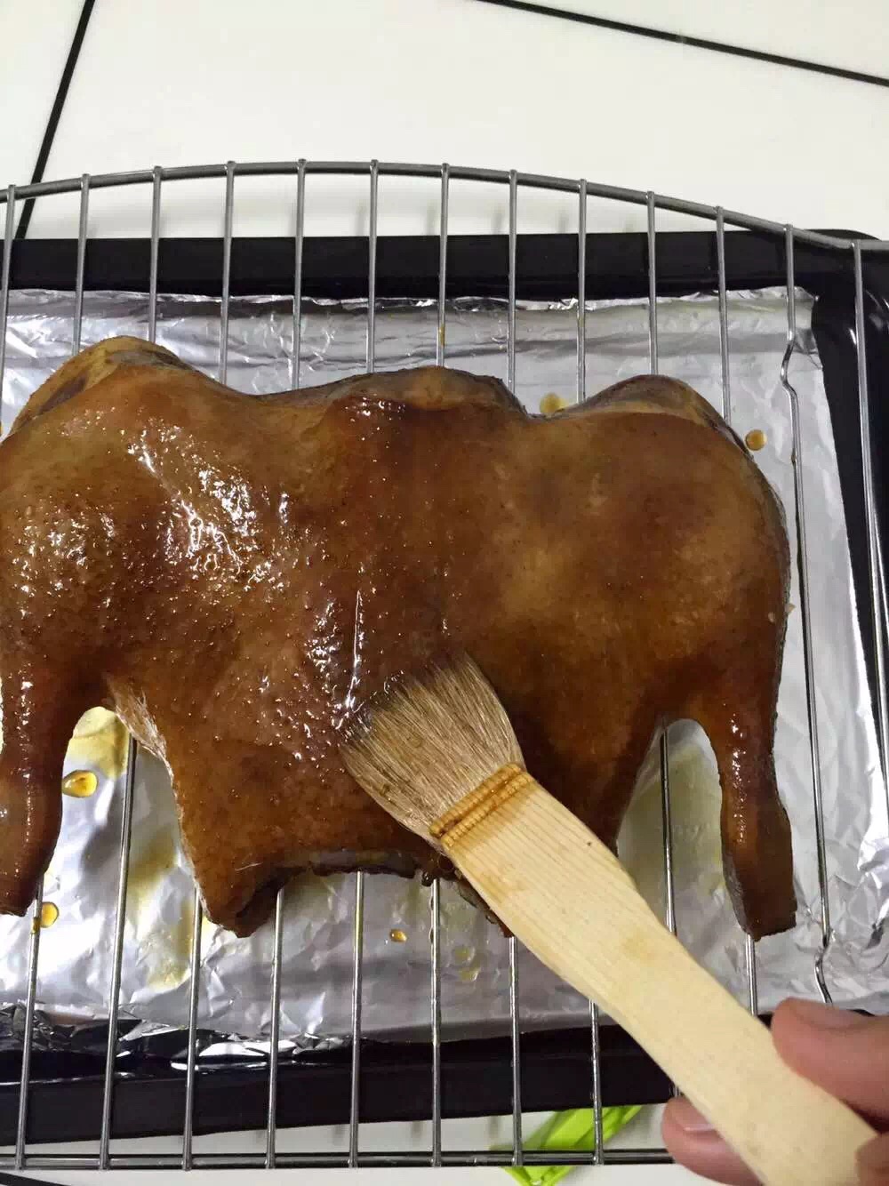 蜜汁烤鸭