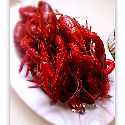 鲜美清蒸小龙虾含㊙制蘸料配方