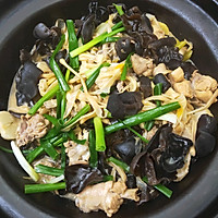 针菜木耳鸡肉煲的做法图解7