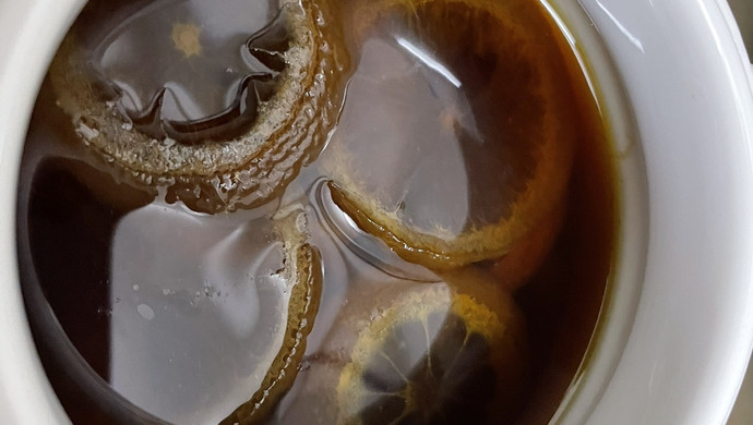 自制黄冰糖柠檬膏