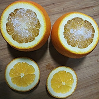 止咳橙子盅的做法图解2