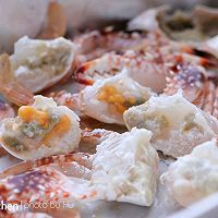 好吃到吮指 金沙梭子蟹粉丝煲的做法图解3