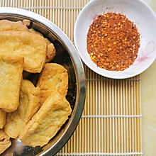 宅家小零食之油炸板豆腐