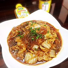 白菜炖粉条+太太乐鲜鸡汁芝麻香油