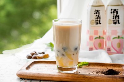 板栗啵啵奶茶 | 秋天的第一杯自制奶茶