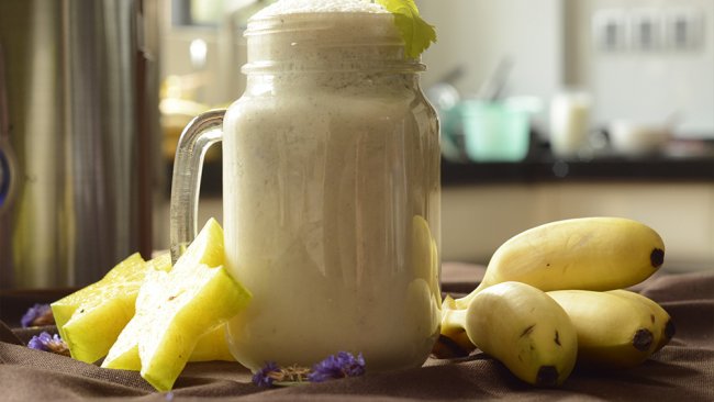 火龙果香蕉奶昔——美容养颜的做法
