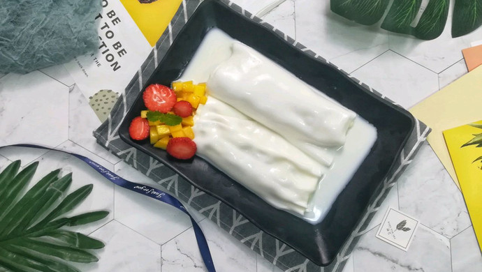 榴莲肠粉|港式经典甜品