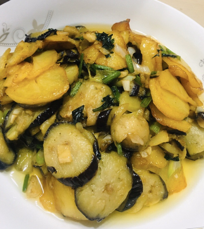 茄子土豆泥的做法
