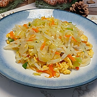 包菜胡萝卜炒鸡蛋的做法图解14