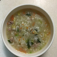 时蔬瘦肉粥的做法图解4