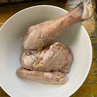 榴莲腩炖鸡的做法图解1