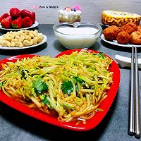 #刘畊宏女孩减脂饮食#凉拌西葫芦丝的做法图解14