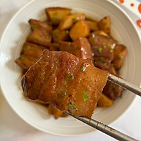 铁棍山药红烧肉的做法图解14