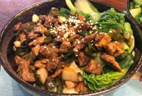 青椒肉丁面的做法